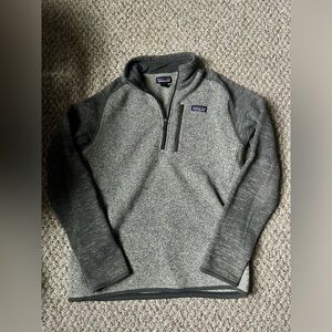 Men's Patagonia Fleece Quarter Zip Jacket Pullover